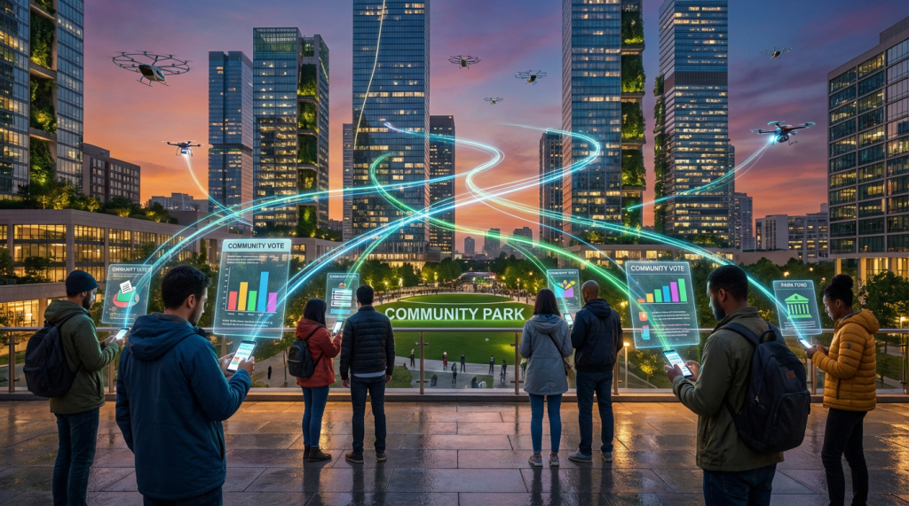 Blockchain governance: revolutionary tool or risky experiment for cities?